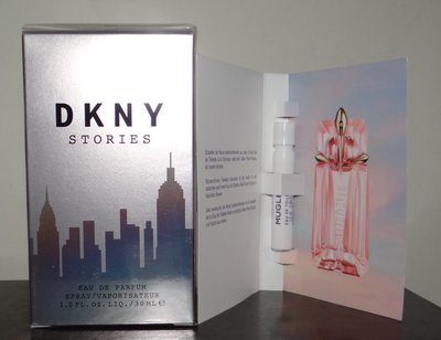 DKNY 紐約故事女性淡香精 30ml 全新盧亞公司貨另贈ALIEN 粉境女神淡香水針管1.2ML