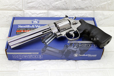 台南 武星級 UMAREX Smith &amp; Wesson M629 6.5吋 左輪 CO2槍 銀 ( 左輪槍BB槍玩具槍
