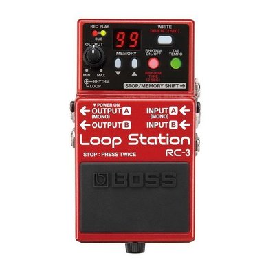 ☆ 唐尼樂器︵☆ BOSS RC-3 Loop Station 樂句循環工作站 效果器 RC-3
