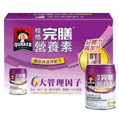 Quaker 桂格完膳營養素 250毫升X28罐+360克X1罐 W873344