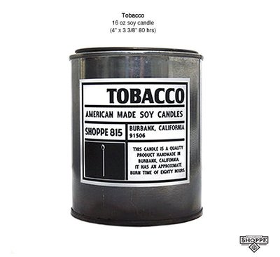 GOODFORIT / 美國SHOPPE815工業風格男仕香氛蠟燭/Tobacco(16OZ)
