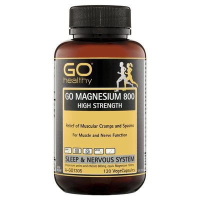 代購紐西蘭 Go Healthy Magnesium 800 (120顆)
