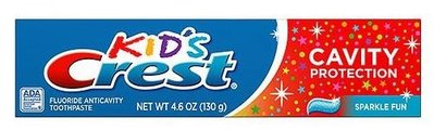 【雷恩的美國小舖】Crest Kid's 預防蛀牙 含氟兒童牙膏 4.6oz/130g