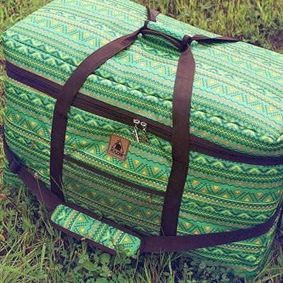 【露營趣】送鉤環 K4T3B009 KAZMI 經典民族風裝備收納袋 100L 收納袋 裝備袋 旅行袋
