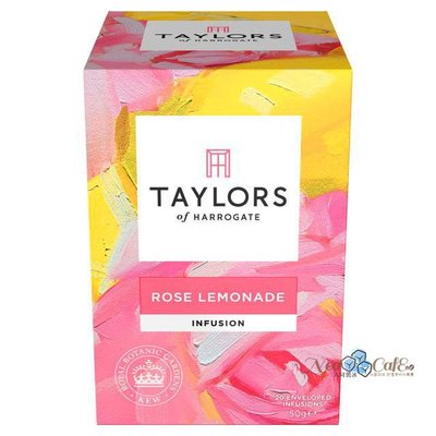 《Taylors泰勒茶》玫瑰檸檬茶(無咖啡因)※20入盒裝-桃園總經銷/尼歐咖啡(6盒免運/桃園可自取)
