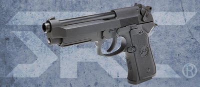【WKT】SRC SR92A1 全金屬 瓦斯槍 退膛手槍 黑-SRCGB0702