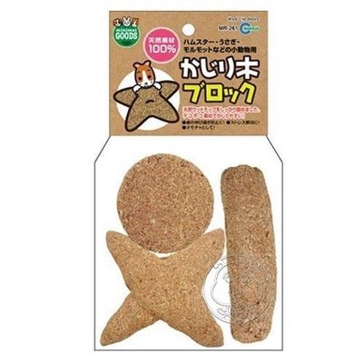 【🐱🐶培菓寵物48H出貨🐰🐹】日本《MARUKAN》小動物用磨牙塊(MR-261) 特價169元(自取不打折)