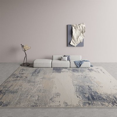 特價艾美高級灰地毯客廳意式極簡長方形茶幾毯沙發現代簡約臥室地毯墊