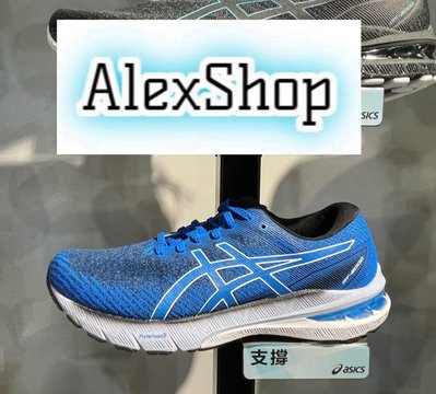 艾力克斯 ASICS GT-2000 10 (一般楦) 男 1011B185-406 藍白 慢跑鞋 警85