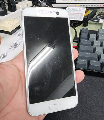 GMO模型 現貨 出清宏達電 HTC 10 M10 原裝金屬 黑屏 銀色 螢幕有些微刮傷