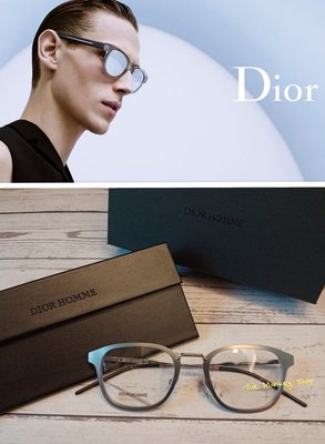 【 The Monkey Shop 】頂級好貨 全新正品 DIOR HOMME 經典款 銀色 光學眼鏡 造型眼鏡 眼鏡
