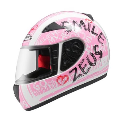 【魔速安全帽】ZS-2000C ZEUS Helmets F60 F57 F34 素色 蕾絲 塗鴉 全罩 小頭型安全帽