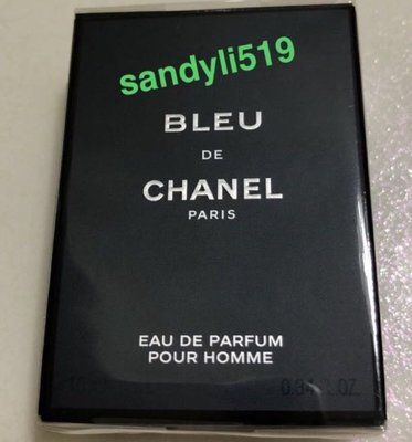 CHANEL 香奈兒 🔥附提袋+包裝 BLEU DE EAU DE PARFUM 男性藍色香水 100ml