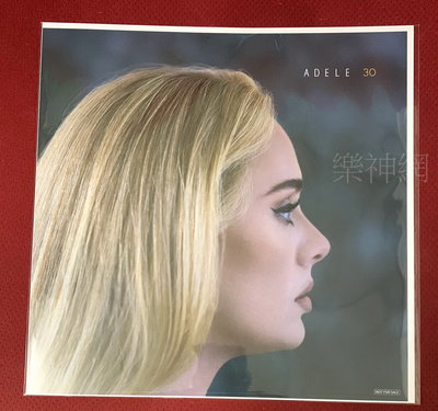 愛黛兒 Adele 30【日版特典大型寫真卡】全新