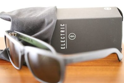 Electric Knoxville XL Sunglasses - Matte Black/Grey Lens