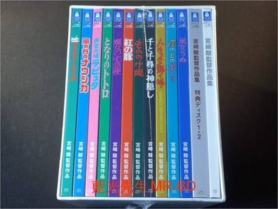 [藍光BD] - 宮崎駿監督作品集13碟完整套裝紀念版- 天空之城、龍貓