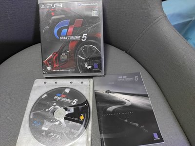 收藏絕版 PS3經典遊戲 GT5 跑車浪漫旅5 亞版 中文版 單買光碟350 盒書齊全390