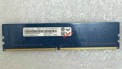 Ramaxel/記憶科技DDR4 4G 1RX16 PC4-2400T 01AG804 桌機機記憶體條