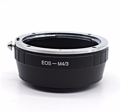 攝影周邊 EOS-M4/3鏡頭轉接環 佳能EF鏡頭轉GF1/E-PL2/GH2/G3/GF3/E-P3