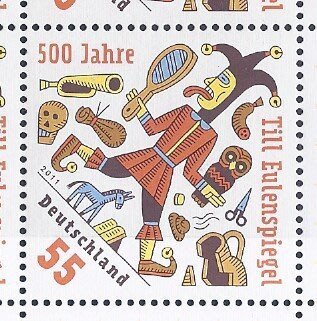 2011年德國德國童書-我的德國大夢郵票