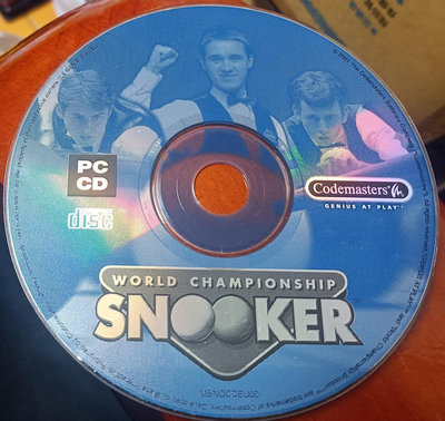 PC GAME:World Championship Snooker世界司諾克錦標賽 ~ 二手