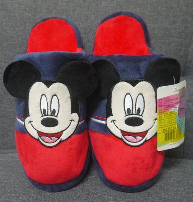 正版﹝Disney﹞授權※Mickey Mouse米老鼠※【米奇立體耳朵造型】室內拖鞋(鞋底28公分)