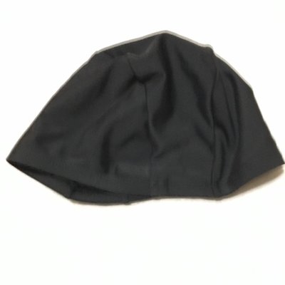 20210103全新蘋果牌泳裝~素色泳帽台灣製黑色泳帽