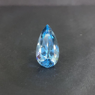 天然海水藍寶(Aquamarine)裸石9.16ct [基隆克拉多色石Y拍]