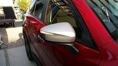 Mazda 日本純正部品 霧銀後照鏡外蓋 亮面霧銀 CX-3 CX-5 後照鏡蓋 後照鏡 馬自達CX-5 CX-3