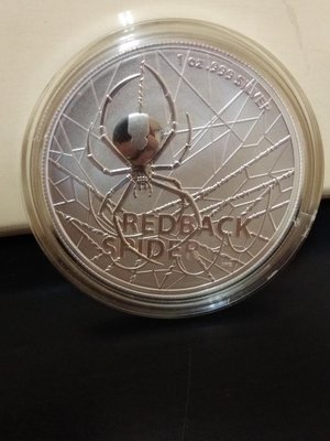 2020 Australia 1 oz Silver $1 Redback Spider BU coin (全新未使用)