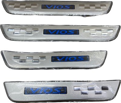 2003～2012 VIOS 外門檻踏板 LED冷光踏板 防刮踏板 安裝另計