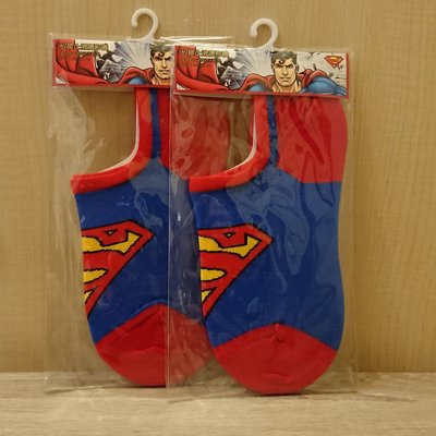 41+超人大圖隱形襪  Superman/超人 DC-A1902