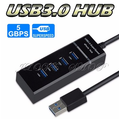 【實體門市：婕樂數位】HUB集線器 4Port USB3.0 4孔集線器 高速集線器 4口USB3.0高速HUB