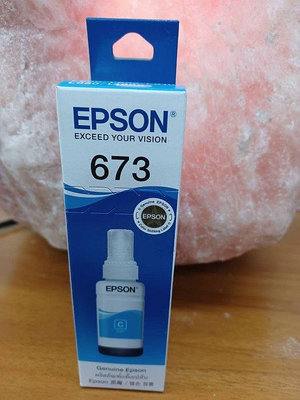 ☆呈運☆盒裝EPSON T6732 T673200 T673 原廠藍色墨水適用:L800/L1800/L805