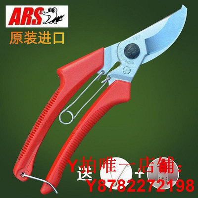 日本愛麗斯ARS120DX修枝剪園藝工具剪花剪枝剪樹剪刀粗枝剪省力剪