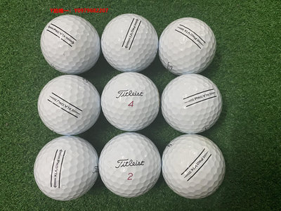 高爾夫球Titleist三線球PROV1 V1X三層四層球高爾夫二手球比賽球推桿用