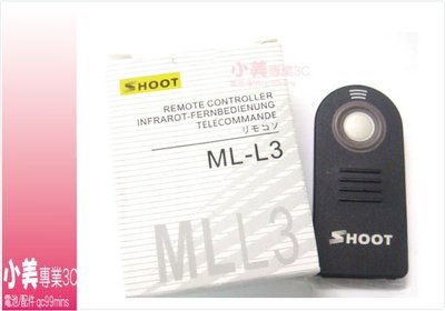 Nikon ML-L3 紅外線遙控器J3 D5300 D5500 D7100 D7200 專用MLL3