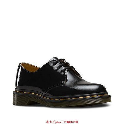 Dr. Martens 1461 3-Eye W Black Patent 馬汀 3孔 黑 漆皮 亮皮鞋【雅妤潮鞋】