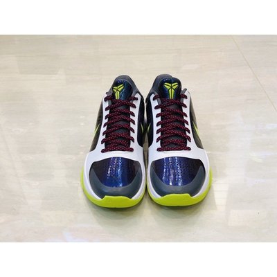 【正品】Nike Kobe 5 Protro 小丑 白綠 籃球 CD4991-100潮鞋