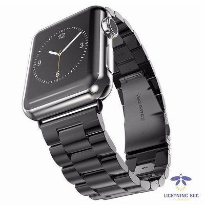 現貨熱銷-蘋果金屬表帶 apple watch5/4/3錶帶鏈 iwatch不銹鋼錶帶 44MM 42mm手錶錶帶iwa