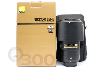 【高雄青蘋果3C】NIKON AF-S NIKKOR 300mm F4 E PF ED VR N 望遠定焦 二手鏡頭#86668