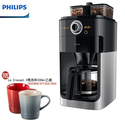 【大王家電館】【贈Le Creuset V馬克杯】PHILIPS 飛利浦全自動美式咖啡機 HD7762/ HD-7762
