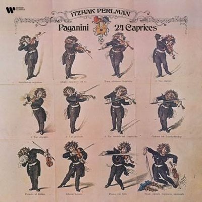 【全新正版】Itzhak Perlman Paganini 24 Caprices 黑膠唱片LP  【黑膠之聲】