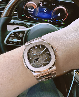 2023 新鮮出爐 PP5712 要數殿堂腕錶品牌，若Patek Philippe（百達翡麗） 男用機械腕錶 現貨