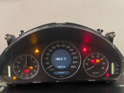 Mercedes-Benz 賓士W211 W203 W209儀錶虛線無法保養歸零快速維修