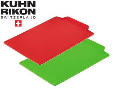 瑞康 Kuhn Rikon  砧板 25cm*32cm    切菜板 輕巧 耐用  紅色 綠色 任選