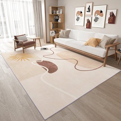 新店促銷地毯輕奢高級茶幾毯沙發定制家用夏季防滑臥室ins風北歐客廳地毯促銷活動
