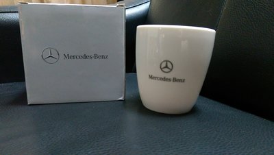 Mercedes-Benz 賓士 ~ 原廠Benz車標-賓士精品正品禮盒裝-限量馬克杯咖啡杯陶瓷杯水杯