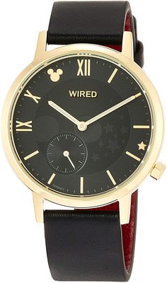 日本正版 SEIKO 精工 WIRED AGAK708 迪士尼 米奇90週年記念限定 手錶 男錶 皮革錶帶 日本代購