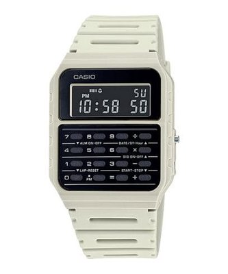 【威哥本舖】Casio原廠貨 CA-53WF-8B 經典計算機錶 白色款 CA-53WF